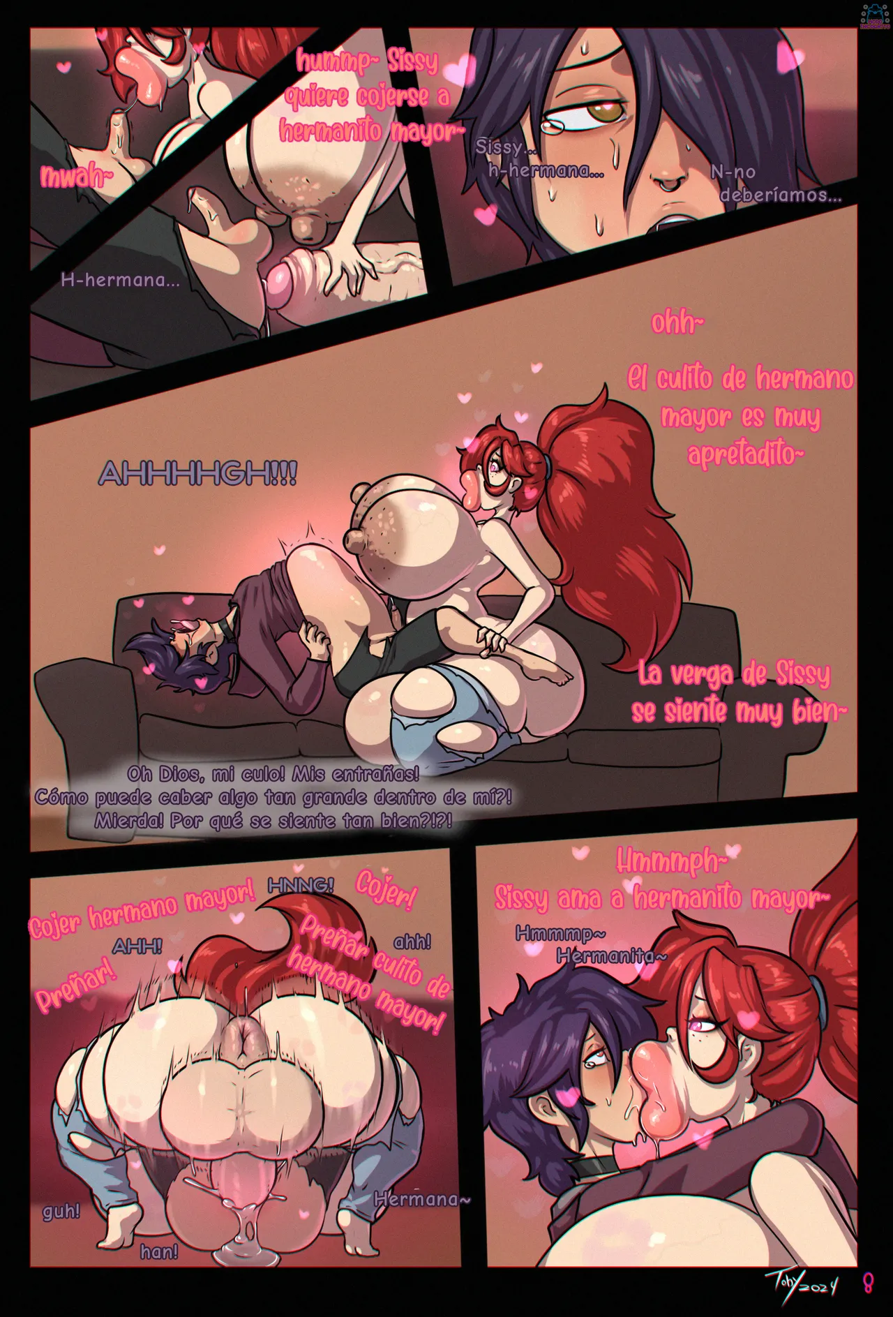 Night of the Shambling Bimbos page 8 full