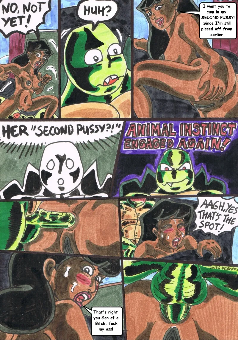 Rise of the Teenage Mutant Ninja Turtles, "Animal instinct." page 11 full