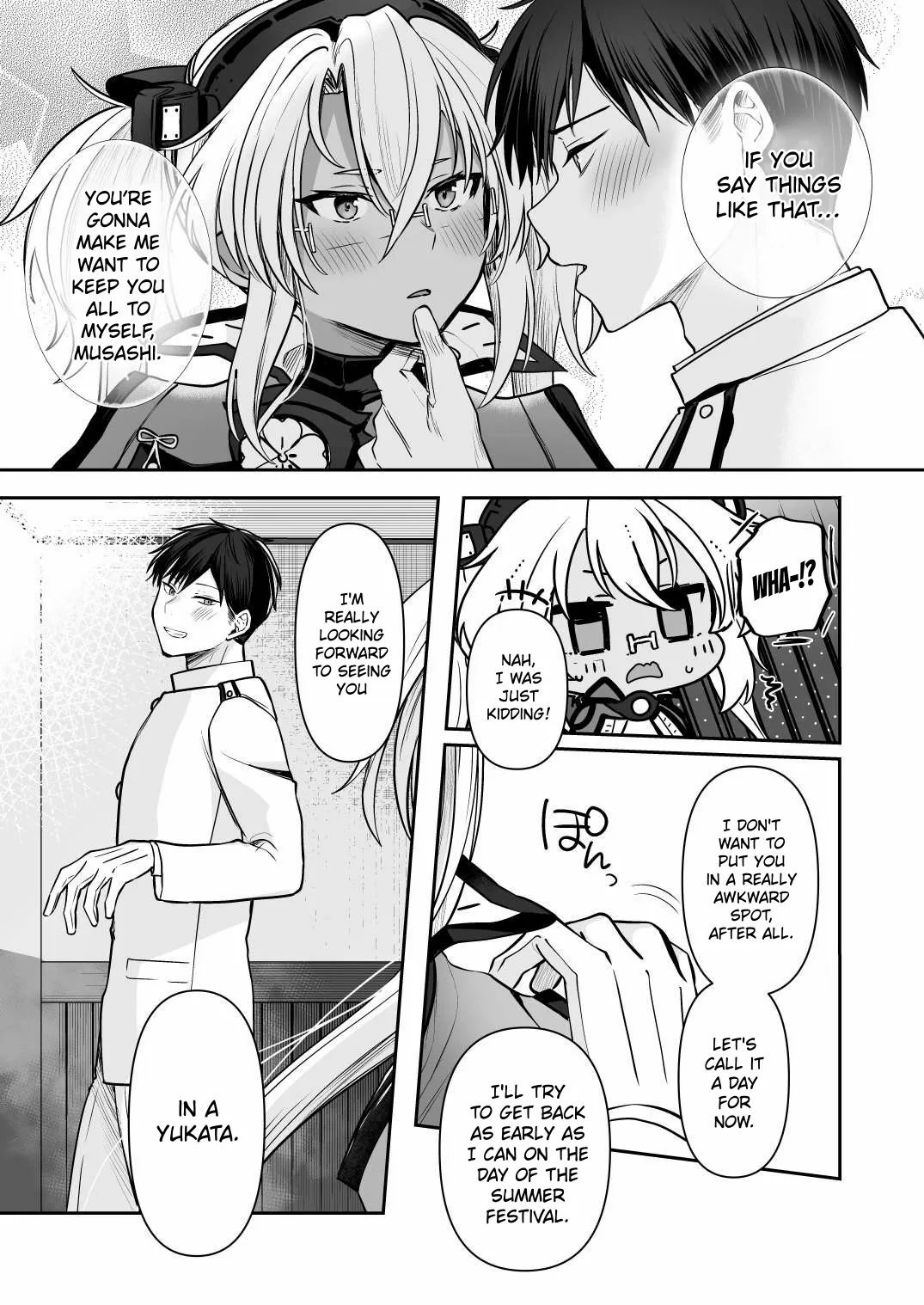 Musashi-san no Yoru Jijou Yukata to Shirushi-hen | Musashi’s Nighttime Affairs -Yukata & Love Marks Chapter- page 11 full