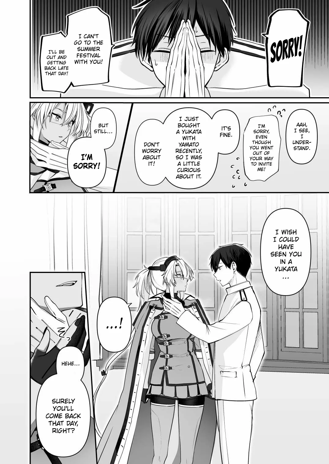 Musashi-san no Yoru Jijou Yukata to Shirushi-hen | Musashi’s Nighttime Affairs -Yukata & Love Marks Chapter- page 4 full