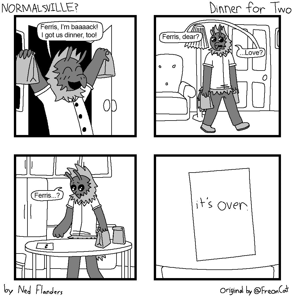 Normalsville? and Flubbersville by Freoncat and TheFlubbernator page 1 full