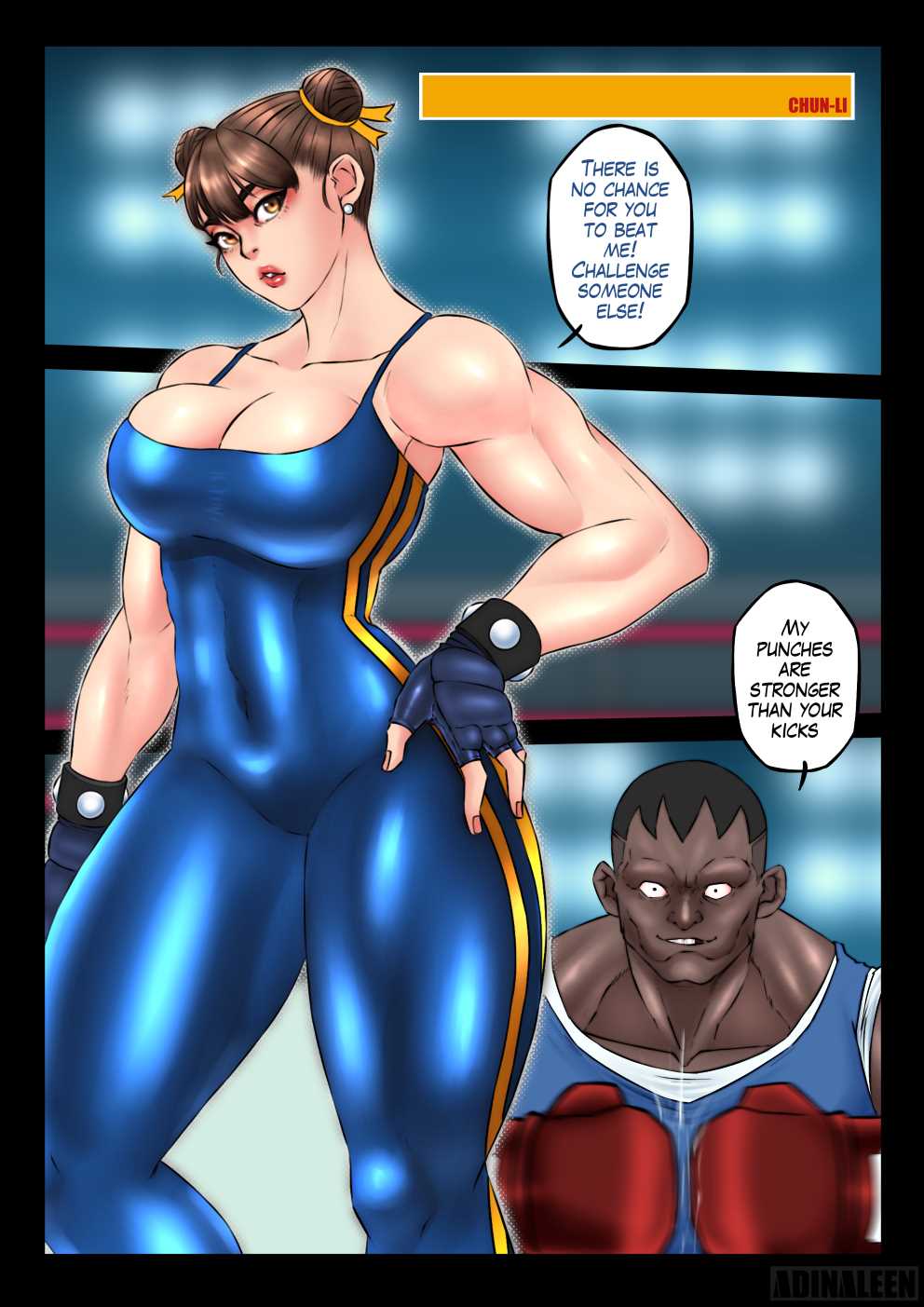 Chun-Li VS. Balrog page 2 full