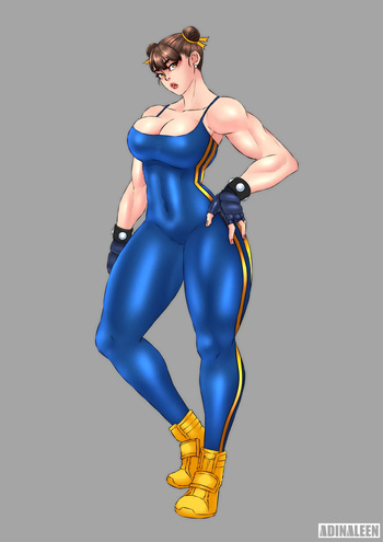 [Adinaleen] Chun-Li VS. Balrog (Street Fighter) cover