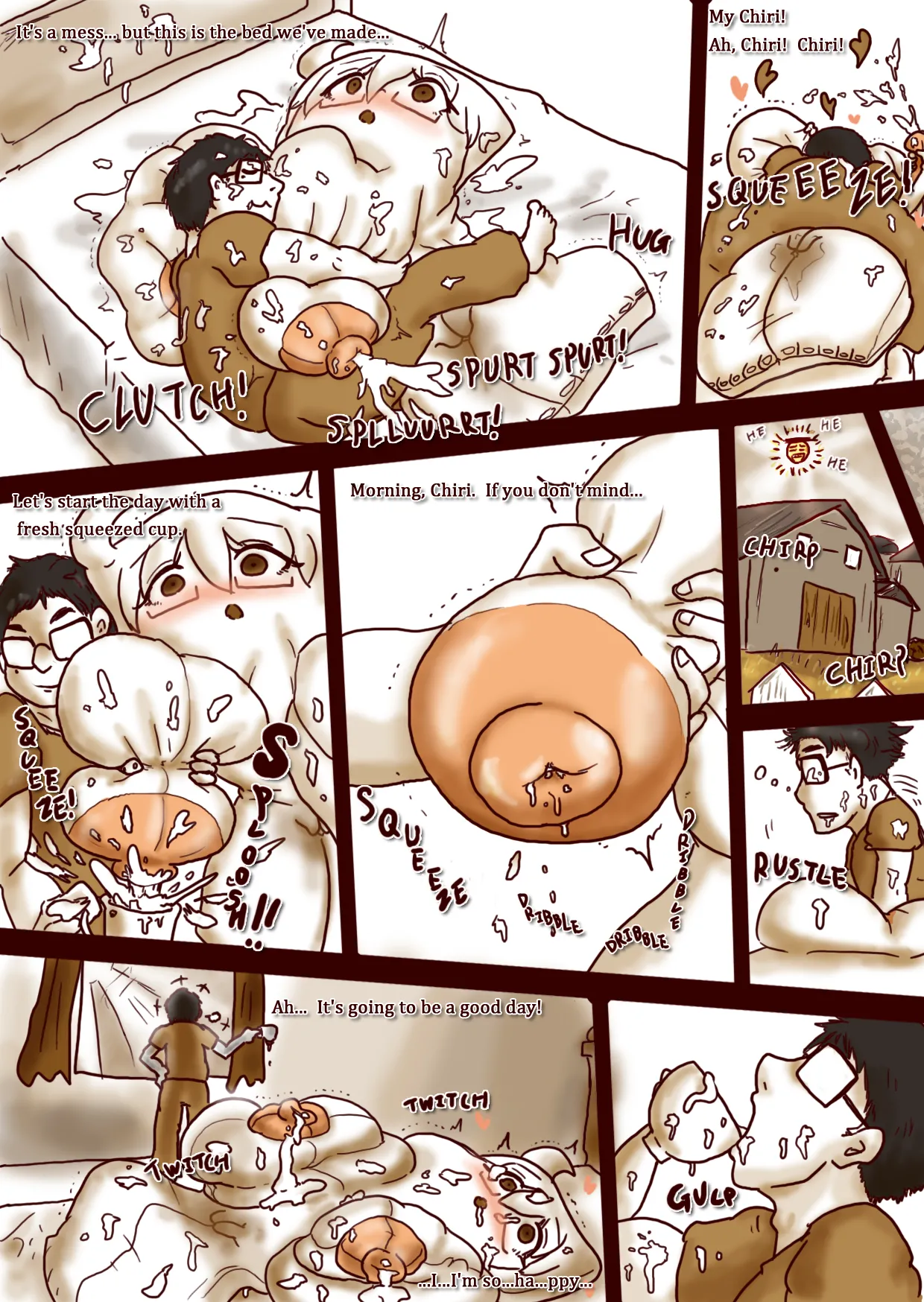 Chiry: Love's Nude Maid — Milking Body Pillow + More page 2 full