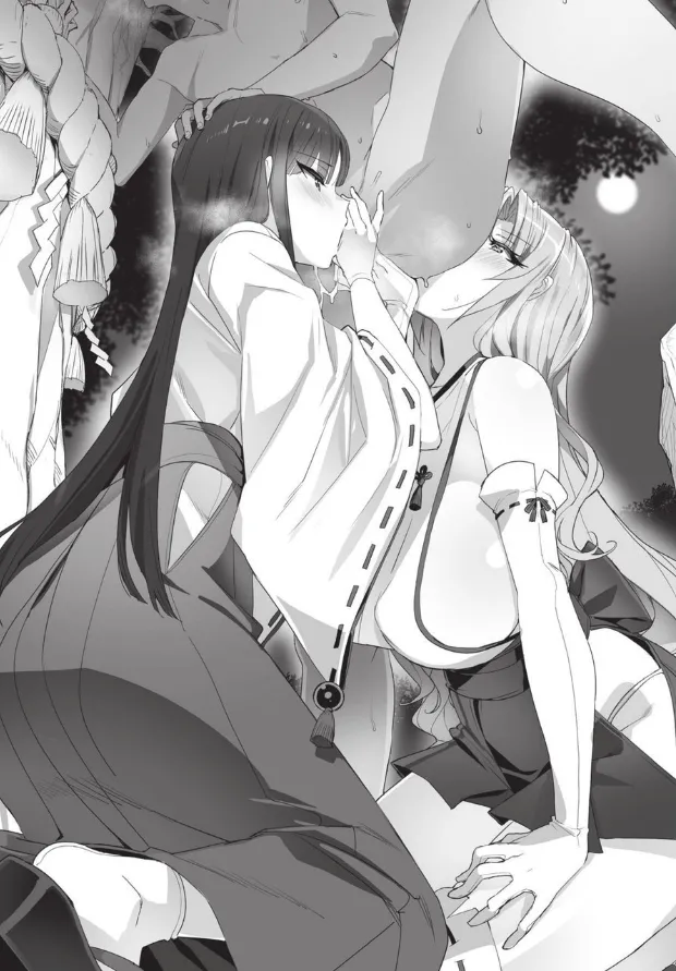 Nichibei Ore Yome Taisen Kinpatsu Shojo Bitch VS. Kurokami no Imouto Miko page 11 full