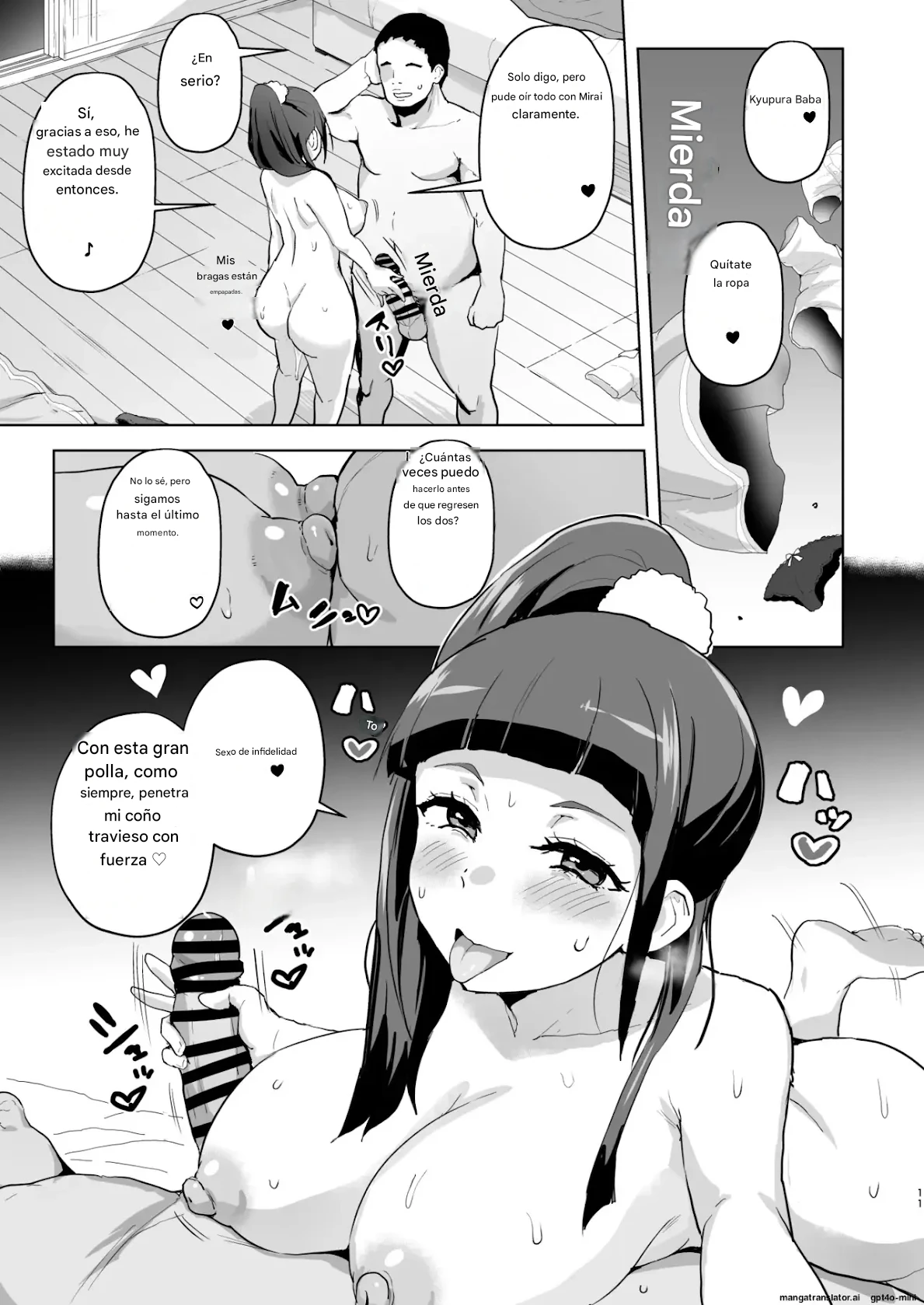 Ima Goshujin-sama Daisuki no Dosukebe Ero Mahou Tsukai tte Iimashita! Español page 10 full