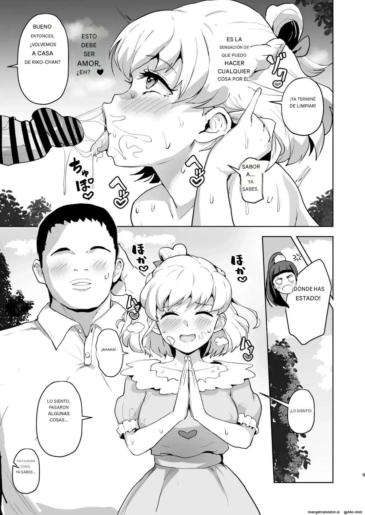 Ima Goshujin-sama Daisuki no Dosukebe Ero Mahou Tsukai tte Iimashita! Español page 8 full