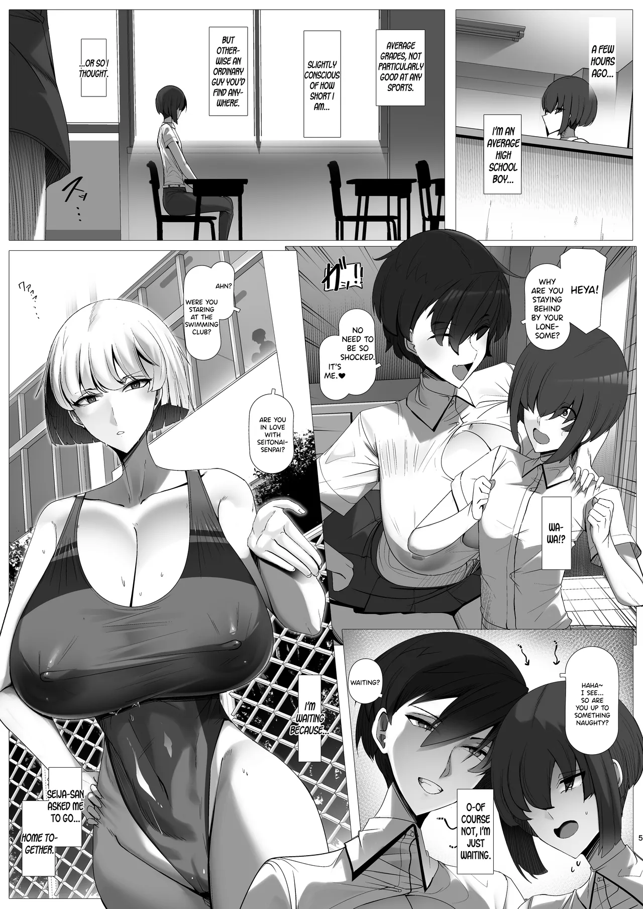 Kimi no Oyome-san wa Hokuou Half Ouji-sama-kei Dekachichi Boyish Ogishi-chan page 5 full
