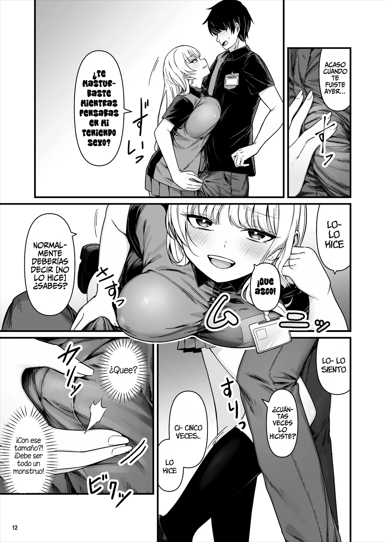 Kareshi Mochi Kyonyuu Beit Gal to Mechakucha Sex shita Hanashi page 12 full