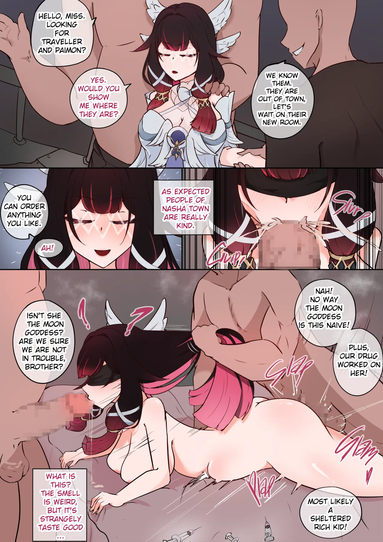 Moon goddess page 1 full