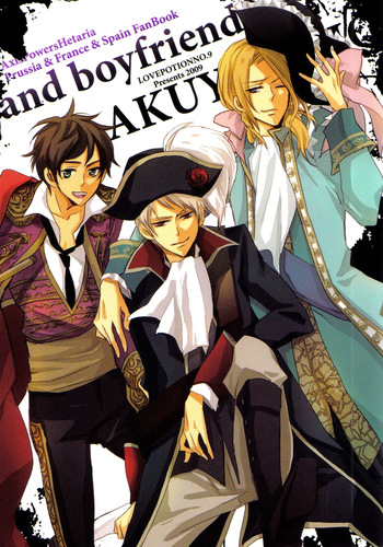 [LOVEPOTIONNO.9 (Ichinomiya Shihan)] and boyfriend (Hetalia Axis Powers) [English] cover