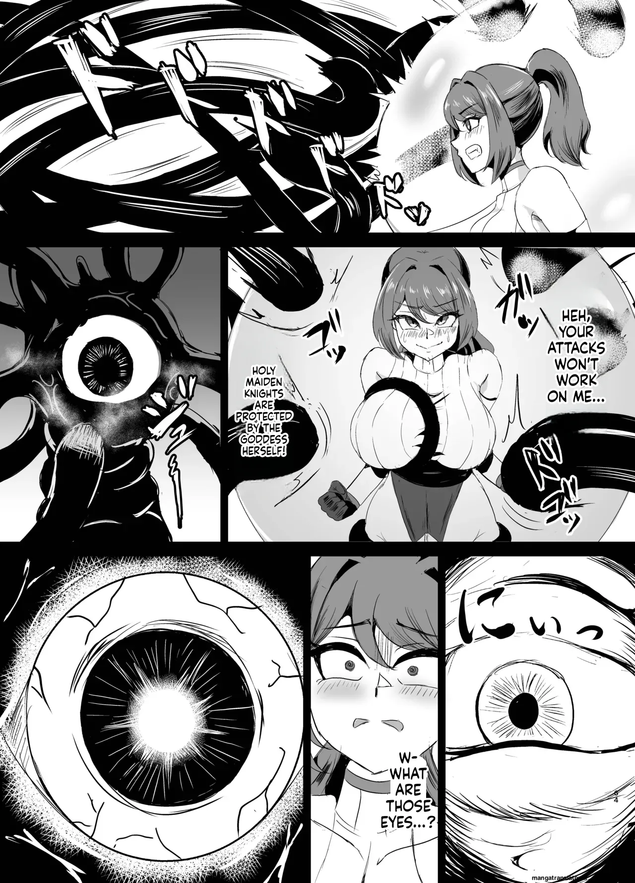 Wakate Elite na Seijo Kishi-sama, Kyouaku Shokushu ni Shiborareru ~Mugen ni Ikasare Buzama Haiboku Maryokujiru Tarenagashi Genkai Energy Drain Hen~ page 12 full