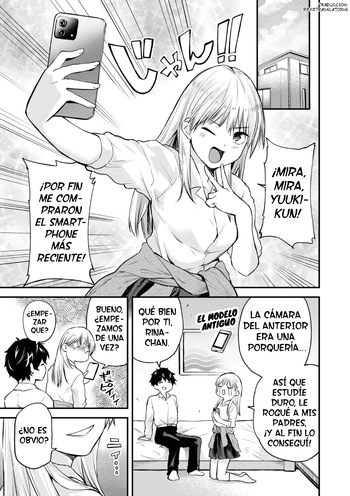 Fotos Sexuales Caseras, ¿No? - Hamedori Desu Kedo? [Toushiki Yubune] cover