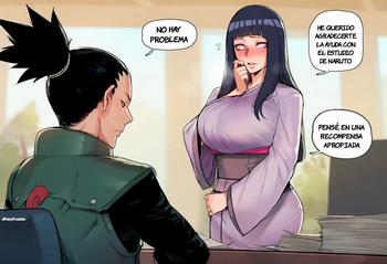 [Hoorpy] Hinata le da las gracias a Shikamaru por su ayuda (Naruto) [Spanish] [JFairy Traslate] cover