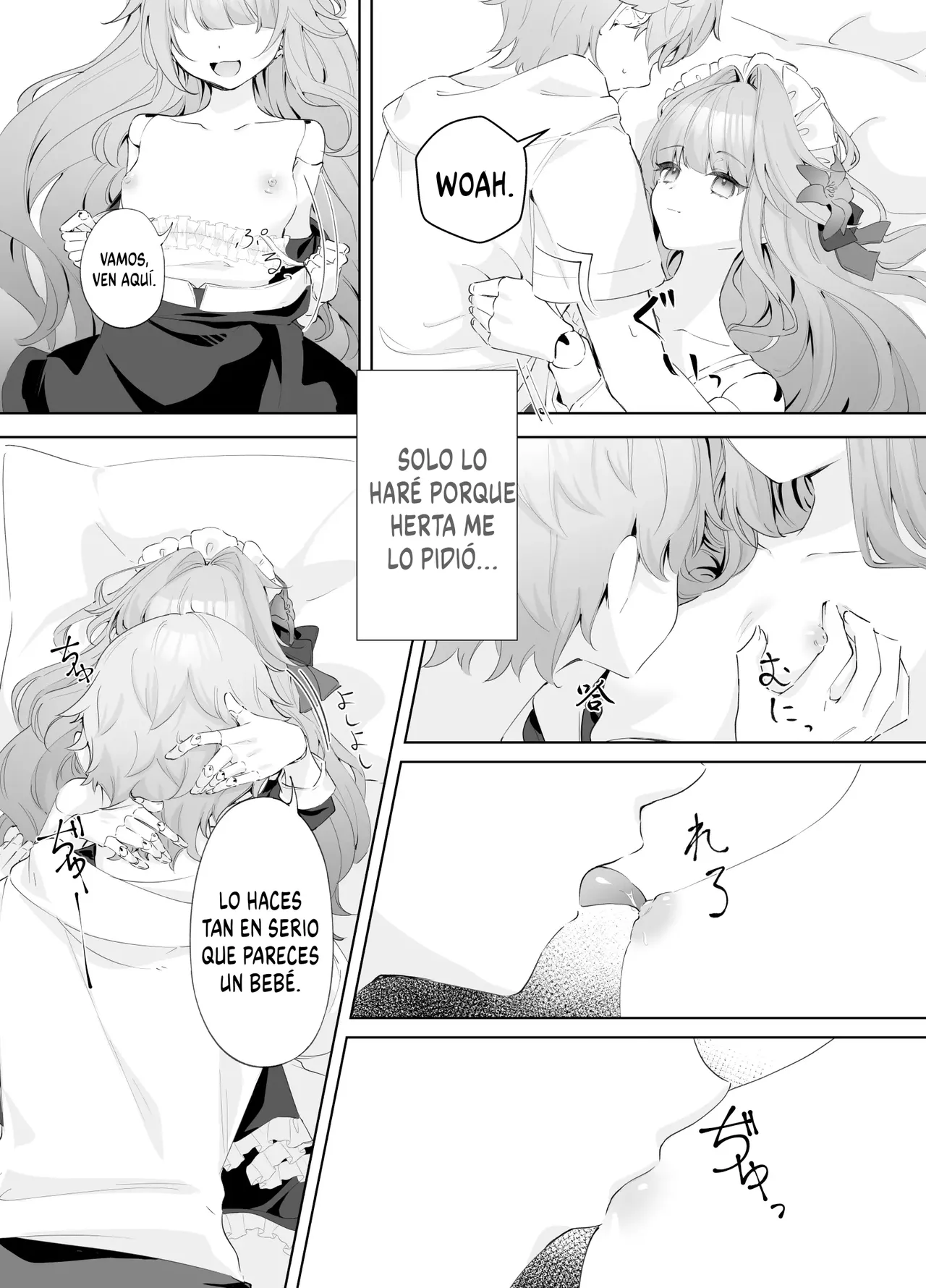 Una historia sobre ser atendido por alguien vestida de sirvienta page 12 full