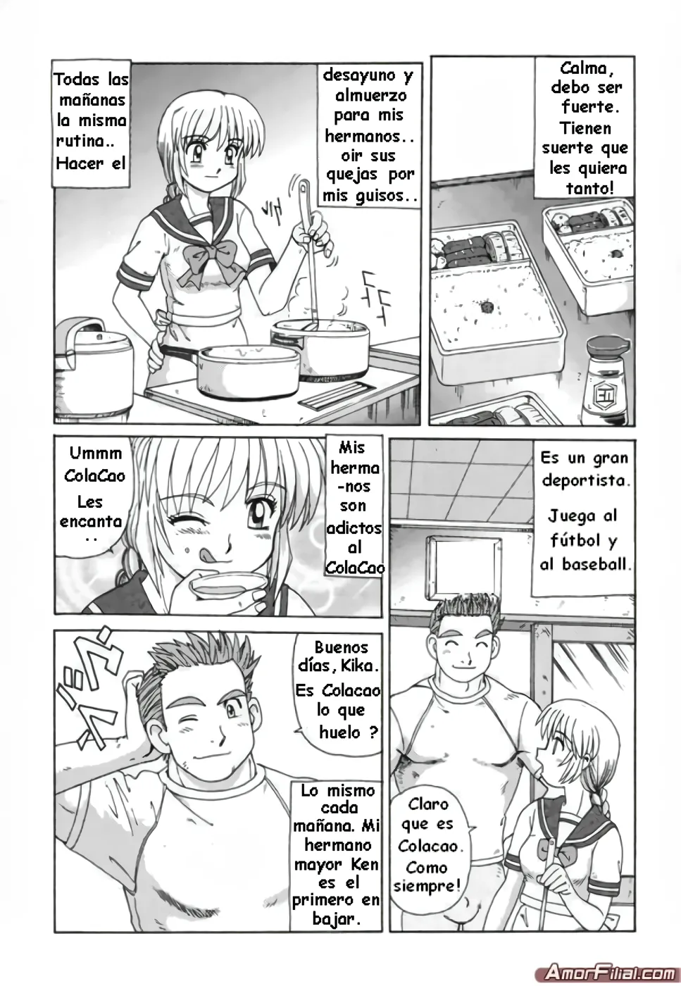 Taking care of the Boys / Ocupandose de los Chicos page 3 full