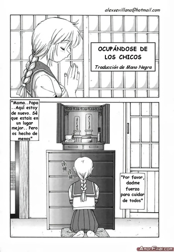 [Reijikun] Taking care of the Boys / Ocupandose de los Chicos [Spanish] [Rewrite] (Traducción: Mano Negra) cover