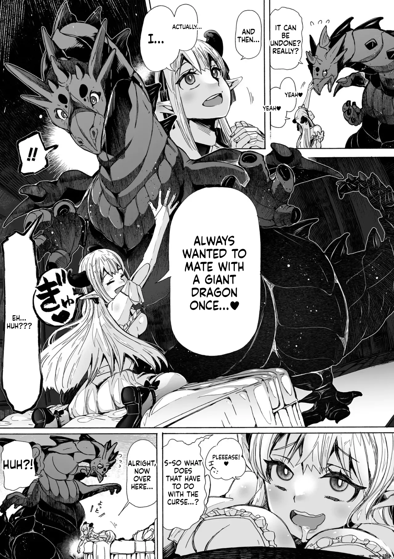 Watashi no Ryuu ni Narinasai! ~Dragon ni Natte Fantasy Musume to H Shimakuri Tabi~ page 12 full