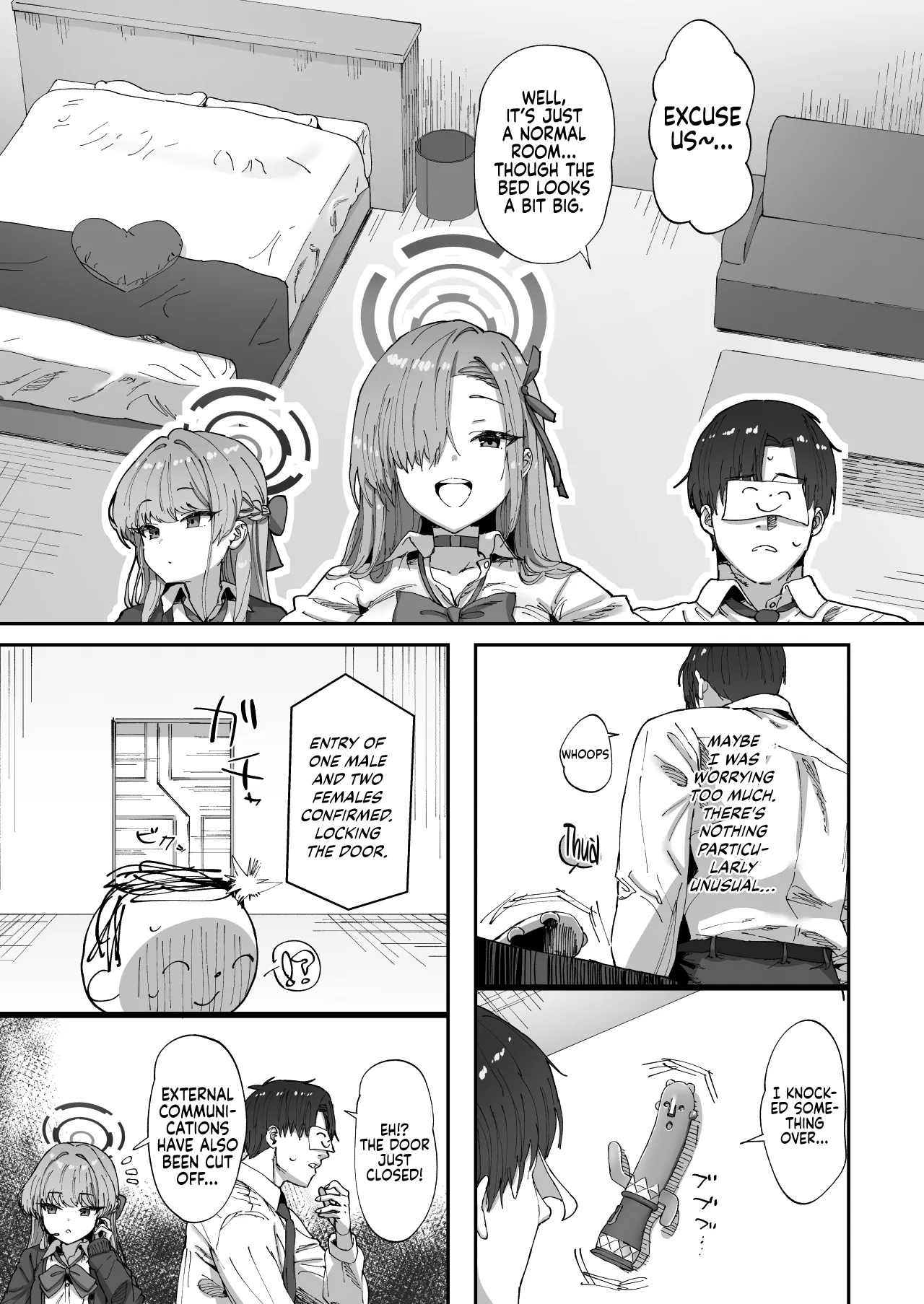 A Room You Can’t Leave Without Having Sex with Asuna & Toki page 4 full
