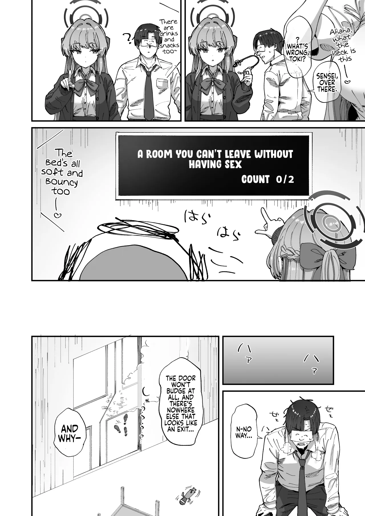 A Room You Can’t Leave Without Having Sex with Asuna & Toki page 5 full