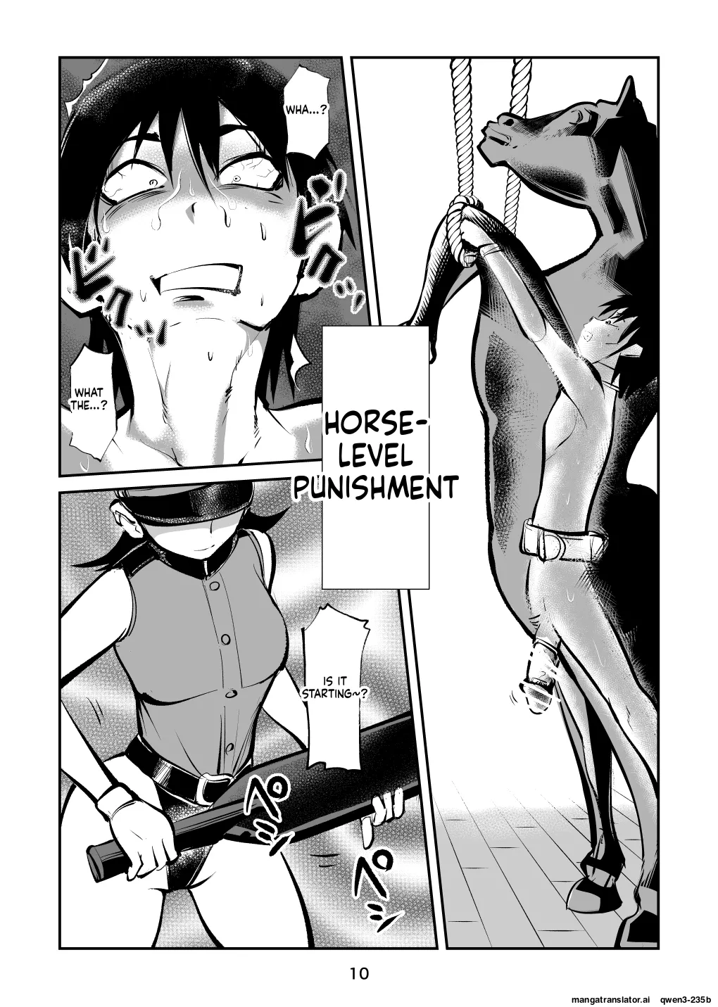 Chinkei Shikkou 3| Implementing Penis Penalty page 11 full
