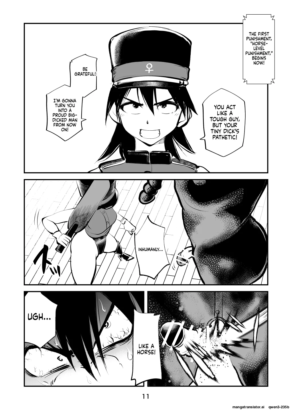 Chinkei Shikkou 3| Implementing Penis Penalty page 12 full