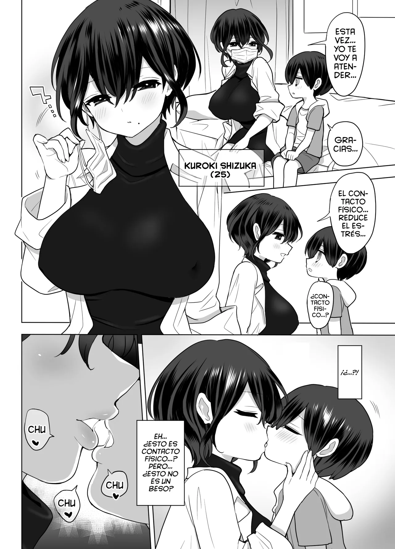 Shinryou Naika no Joi-san-tachi wa Boku no Zenbu o Uketomete Kureru | Las doctoras de la clínica de salud mental me aceptan tal y como soy page 9 full