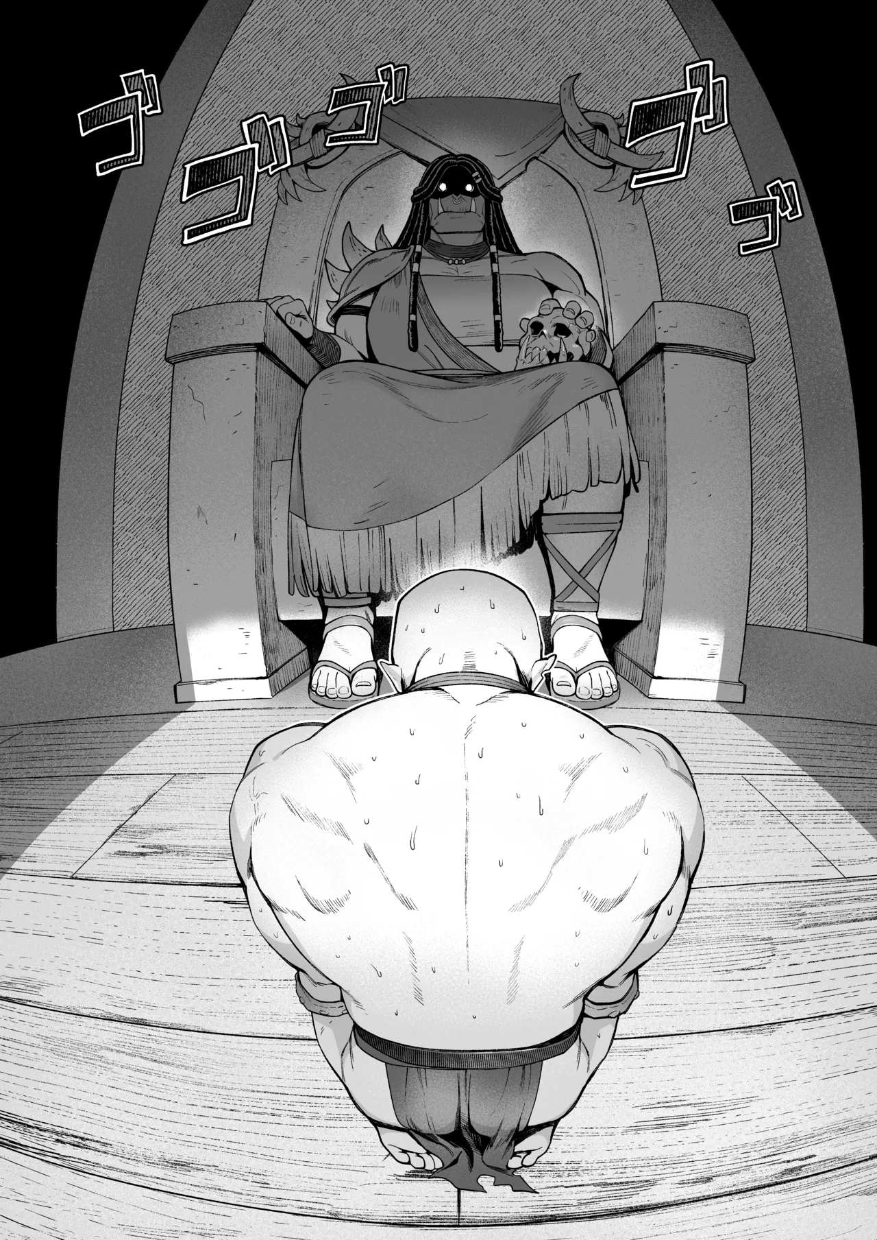 Elf Brothel Room No.3 Laycey ~A Virgin Orc Requested a Dark-Skinned Elf~ 2 page 8 full