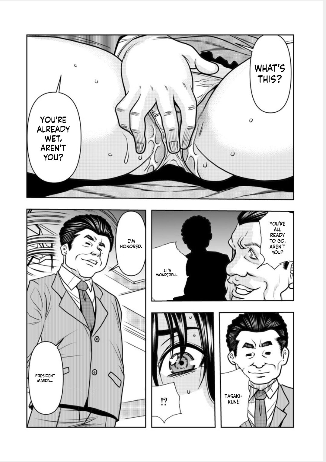 Contract wife - The days of being embraced by her husband's boss began for her husband - 7 page 11 full