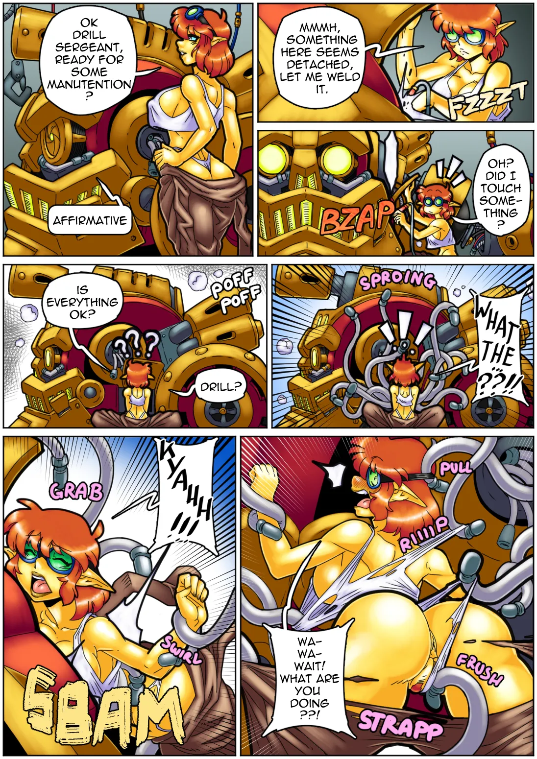 Sprocket x Drill Sergeant page 1 full