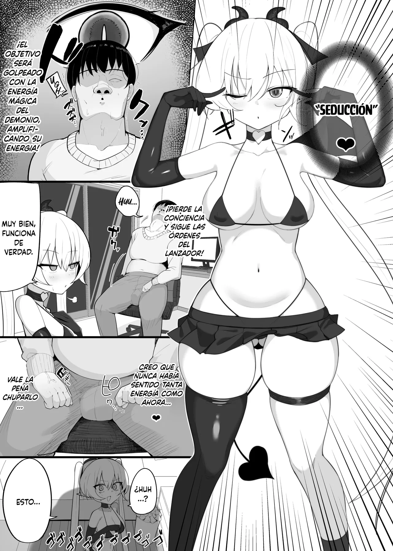Atashi no Ejiki ni Narinasai!｜¡Seras Esclavo del Súcubo! page 8 full
