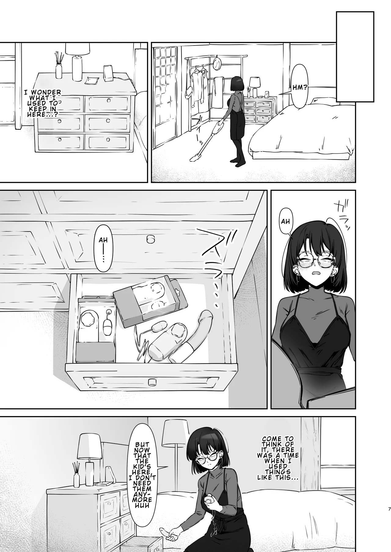 My first sexual experience was with the boss of the cafe I’d been going to for 16 years Ch. 2 page 8 full