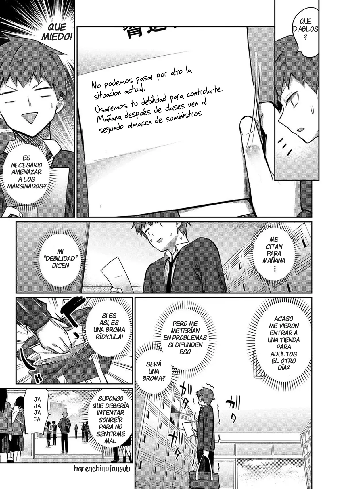 Tasukete! Jimiko ni Okasaremasu! | Ayuda! Unas chicas normales me estan violando! page 5 full