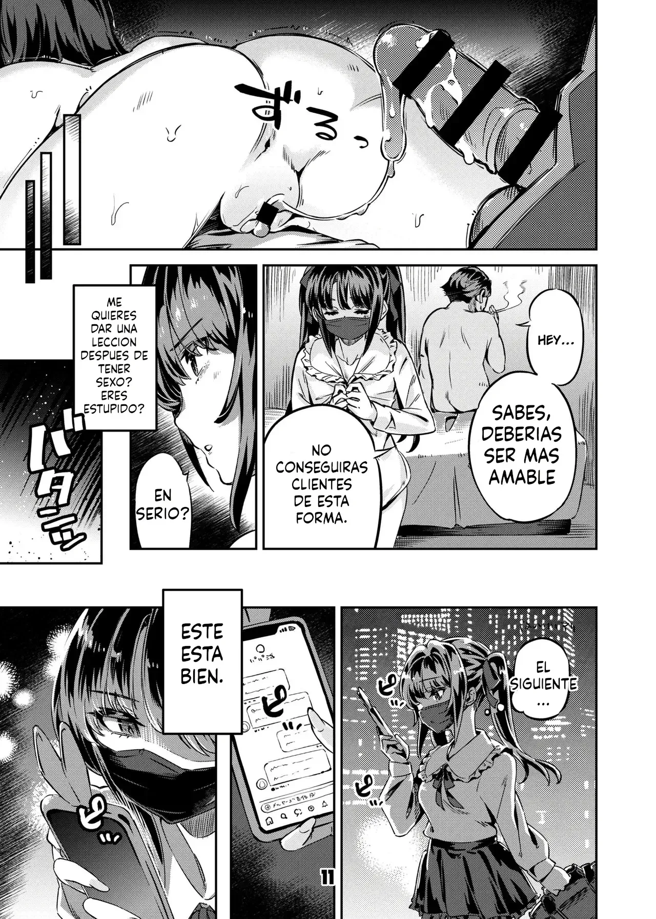 P-katsu Joshi Maita Sono Baai Episode 1｜El Caso de Mai, La Chica que se Vende con Sugar Daddies Episodio 1 page 10 full