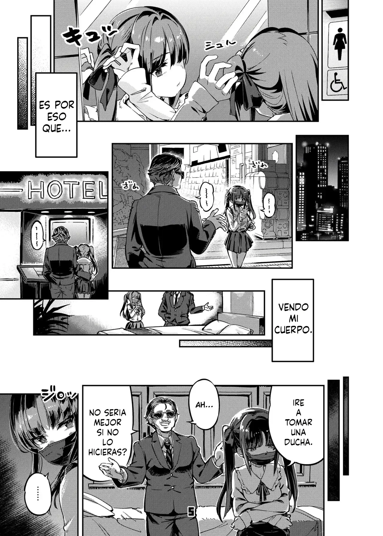 P-katsu Joshi Maita Sono Baai Episode 1｜El Caso de Mai, La Chica que se Vende con Sugar Daddies Episodio 1 page 4 full