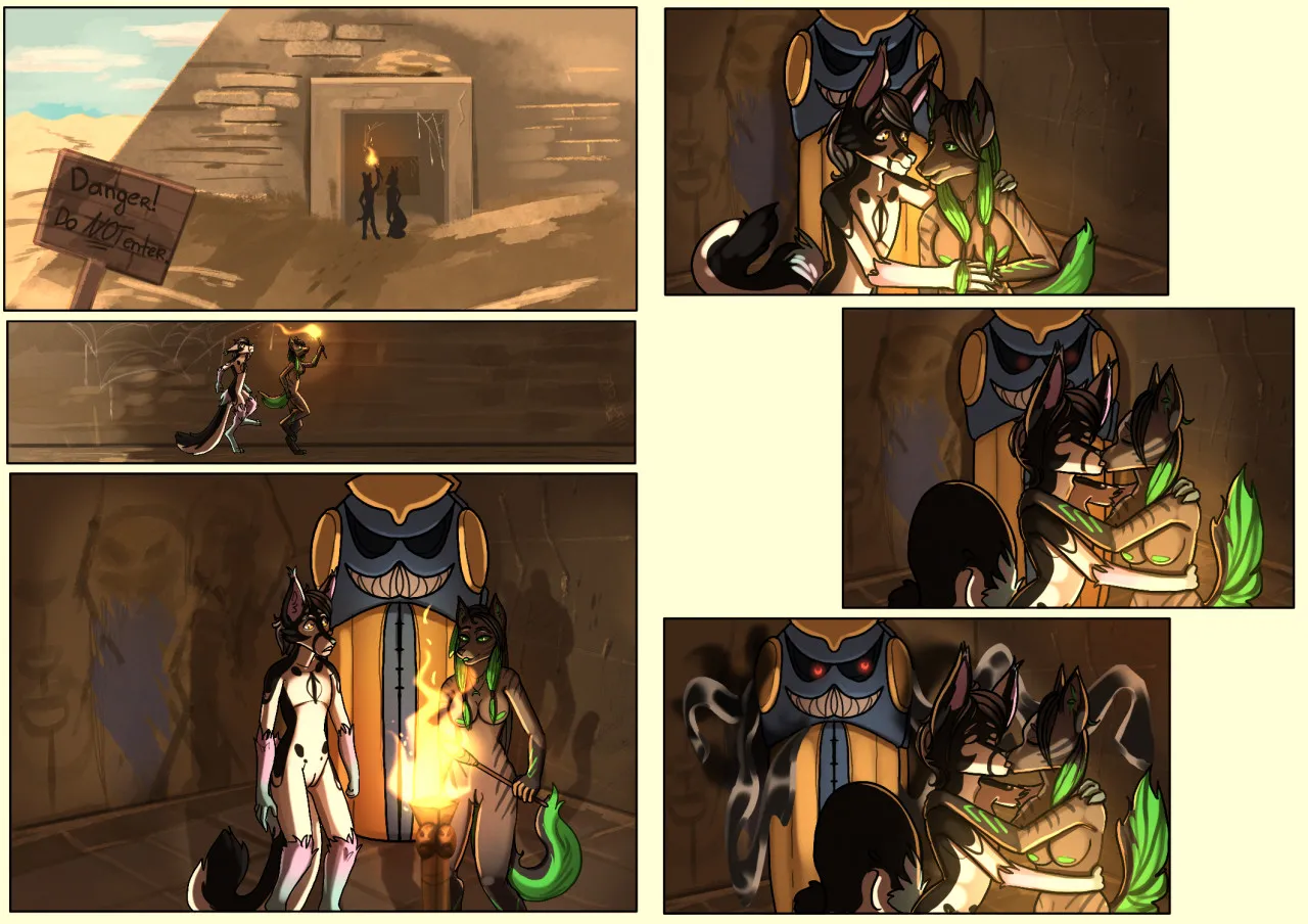 Mummified Lovers page 1 full