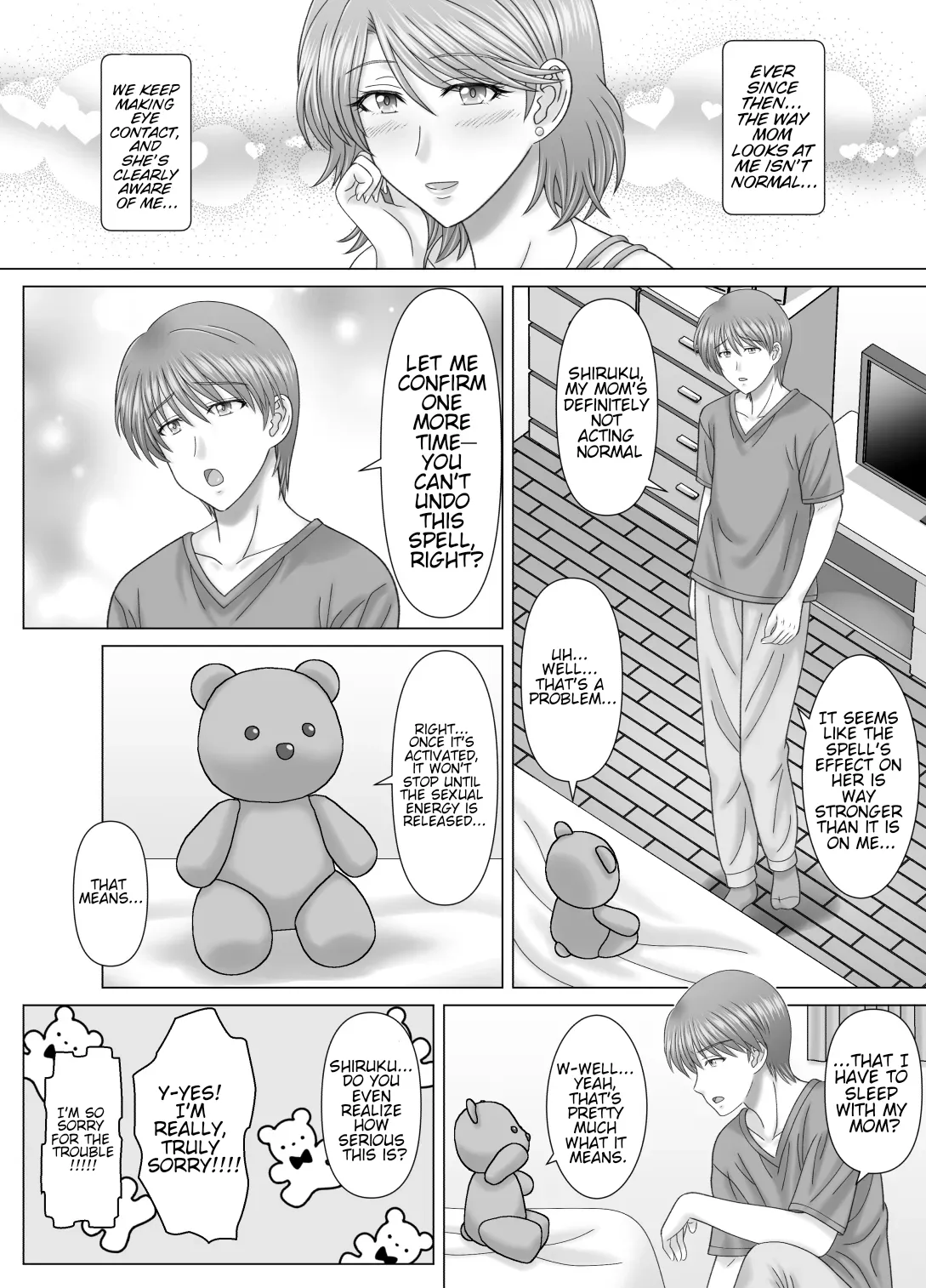 Haha to no Nuregoto | My dirty little secret with Mom. page 10 full
