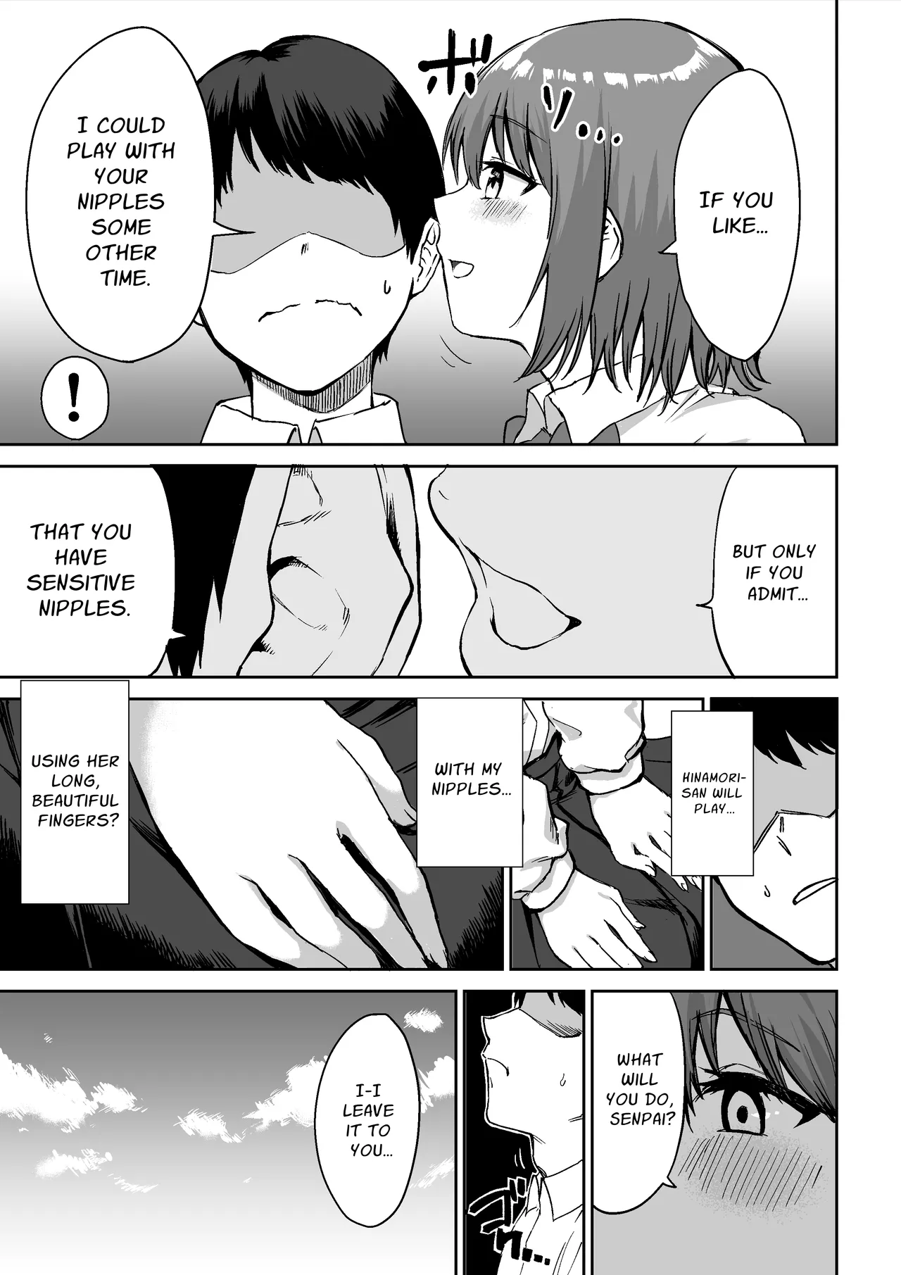 Kouhai-chan no Ijiwaru Chikubi Zeme page 8 full