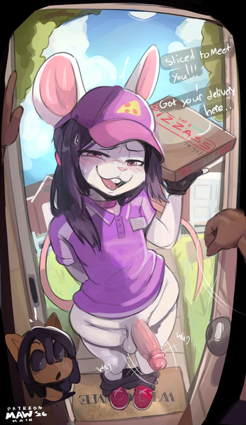 [Mawmain (Maw)] Special Delivery for a Special Customer.. Gotta Work a Lil Extra for that Tip.. cover