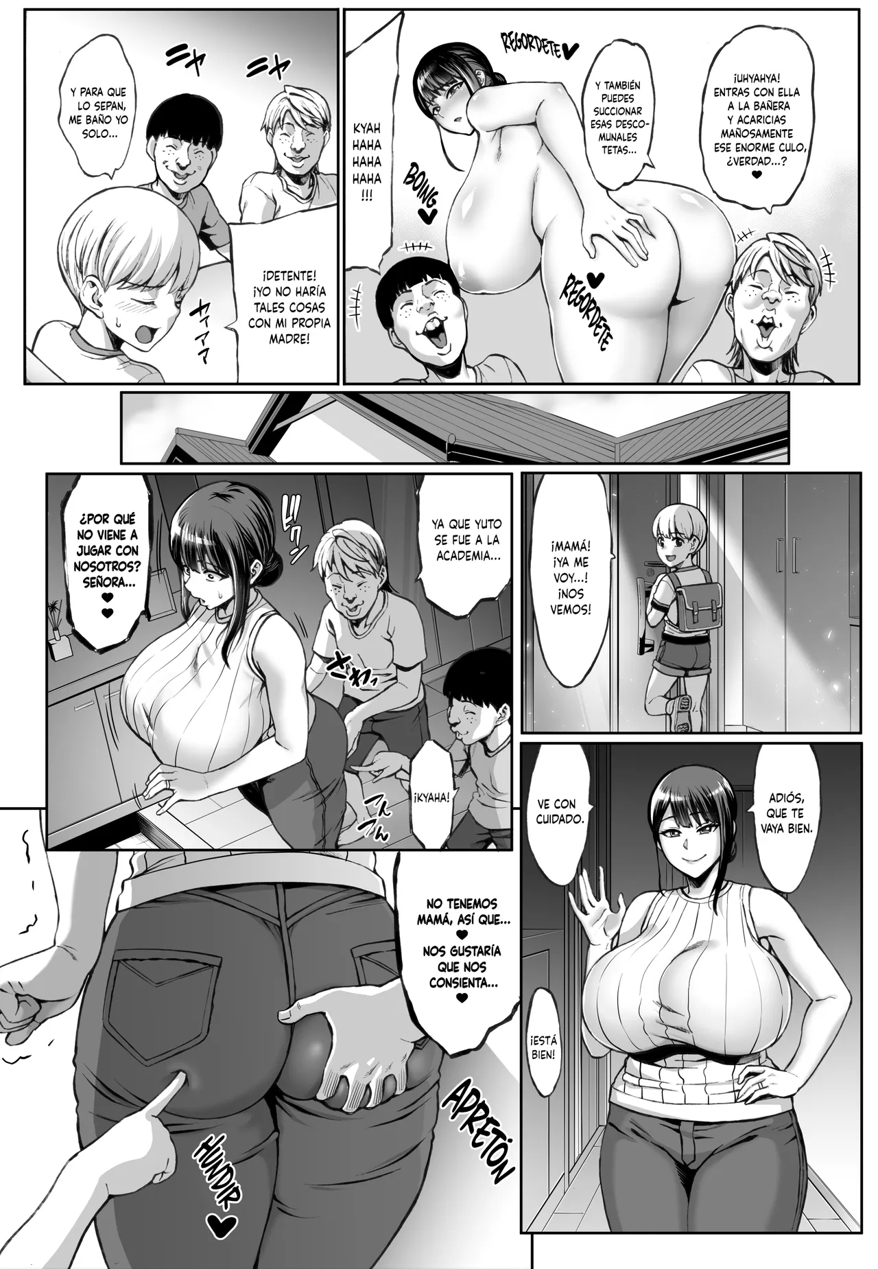 Omae no Kaa-chan Ikutoki no Kao Sugee Busu da zo w Soushuuhen｜La Cara de tu madre cuando se viene es jodidamente horrible -RECOPILACIÓN- page 6 full