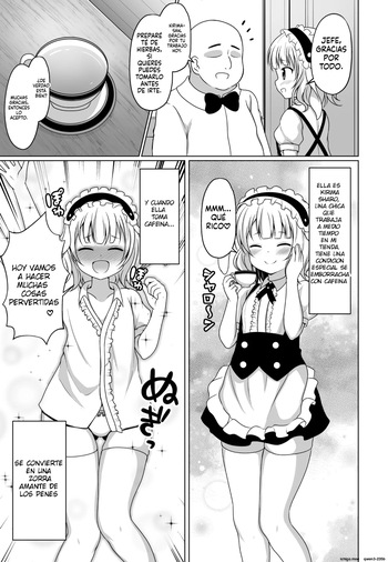 [Gochishiko] Un ,anga sobre tener sexo con Syaro-chan, quien se vuelve una perra cuando está borracha (Gochuumon wa Usagi desu ka?)[Spanish] [eldergod444] cover