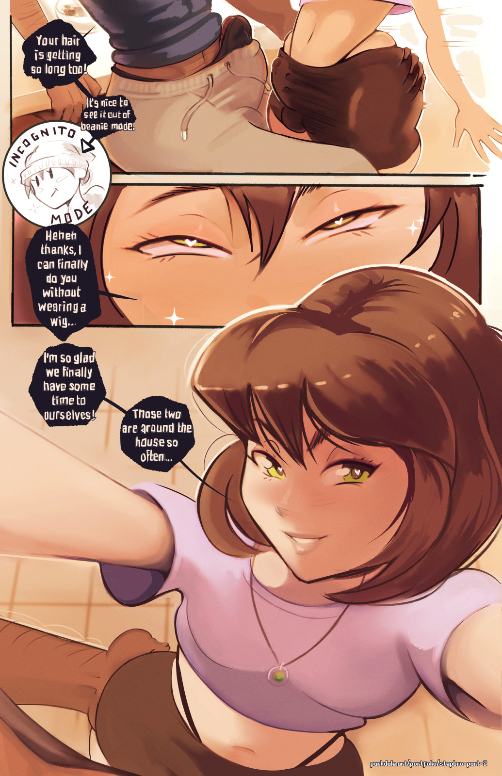 Stepbro Caught Me Crossdressing! - Part 2 page 6 full