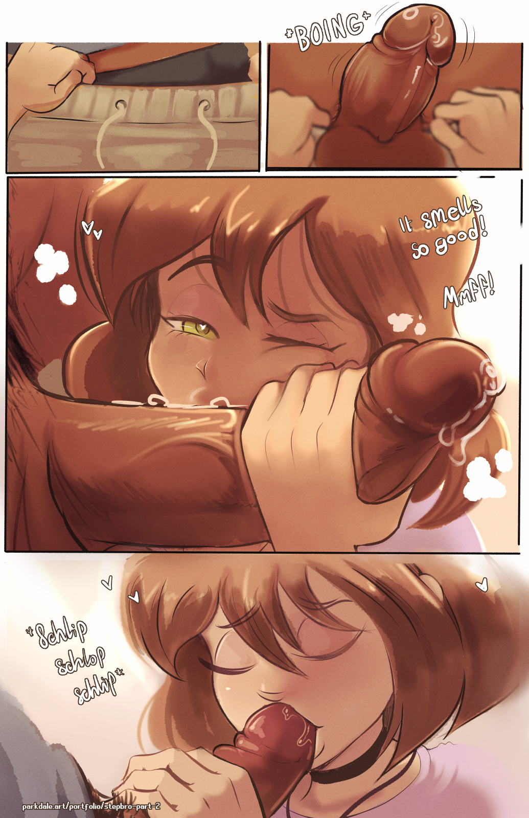 Stepbro Caught Me Crossdressing! - Part 2 page 7 full