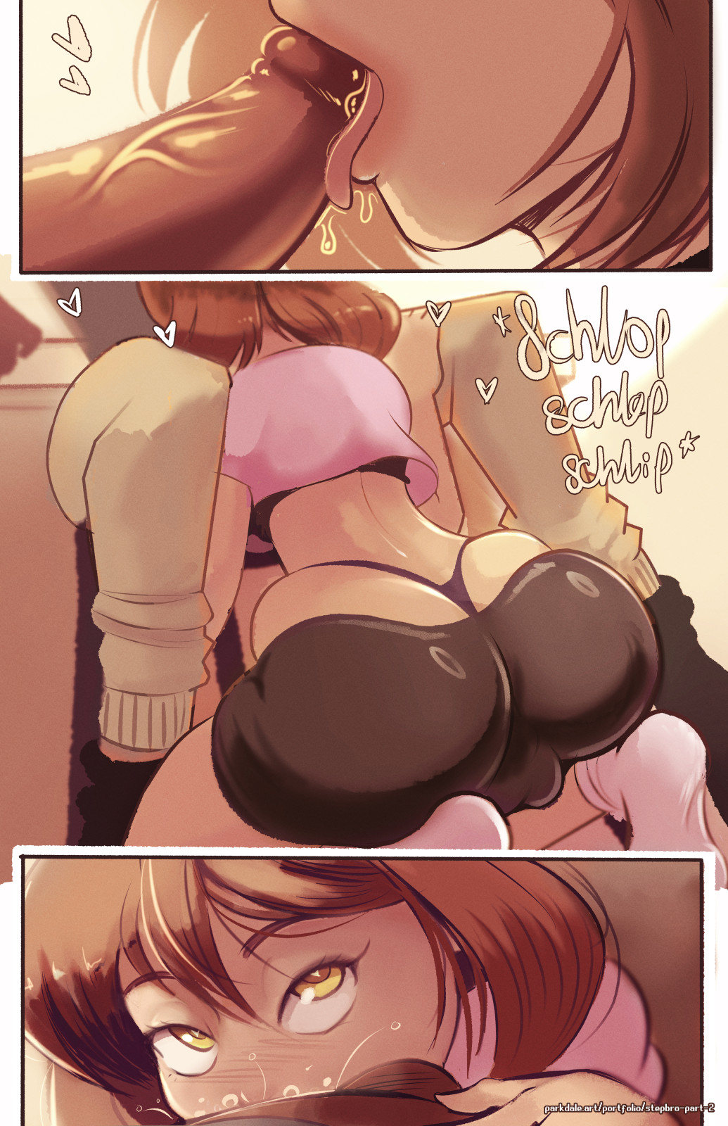 Stepbro Caught Me Crossdressing! - Part 2 page 8 full