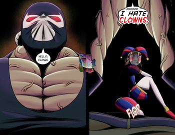 [SangSangatSange] Bane x Pomni OTP (Batman, The Amazing Digital Circus) cover