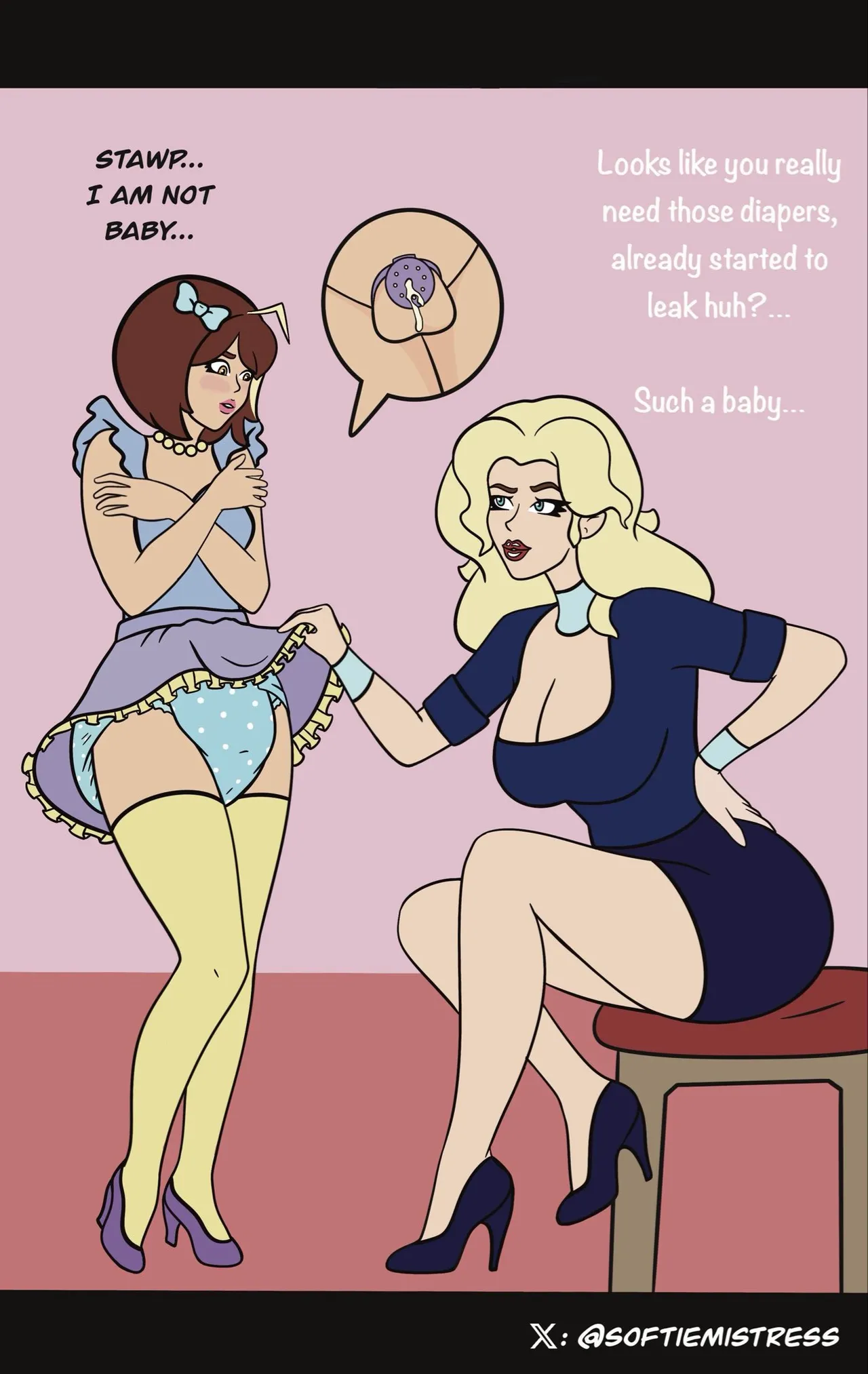 Penny In A Cage - MistressSoftie page 5 full