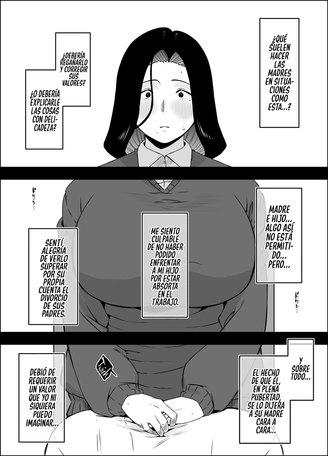 Musuko no Okagede, SEX ga Daisuki ni Naremashita 1｜Gracias a Mi Hijo, Pude Llegar a Amar el Sexo Capítulo 1 page 6 full
