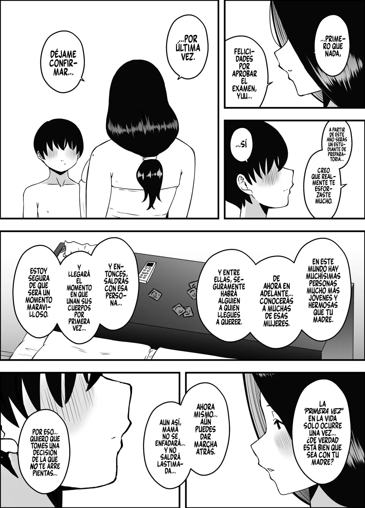 Musuko no Okagede, SEX ga Daisuki ni Naremashita 1｜Gracias a Mi Hijo, Pude Llegar a Amar el Sexo Capítulo 1 page 8 full