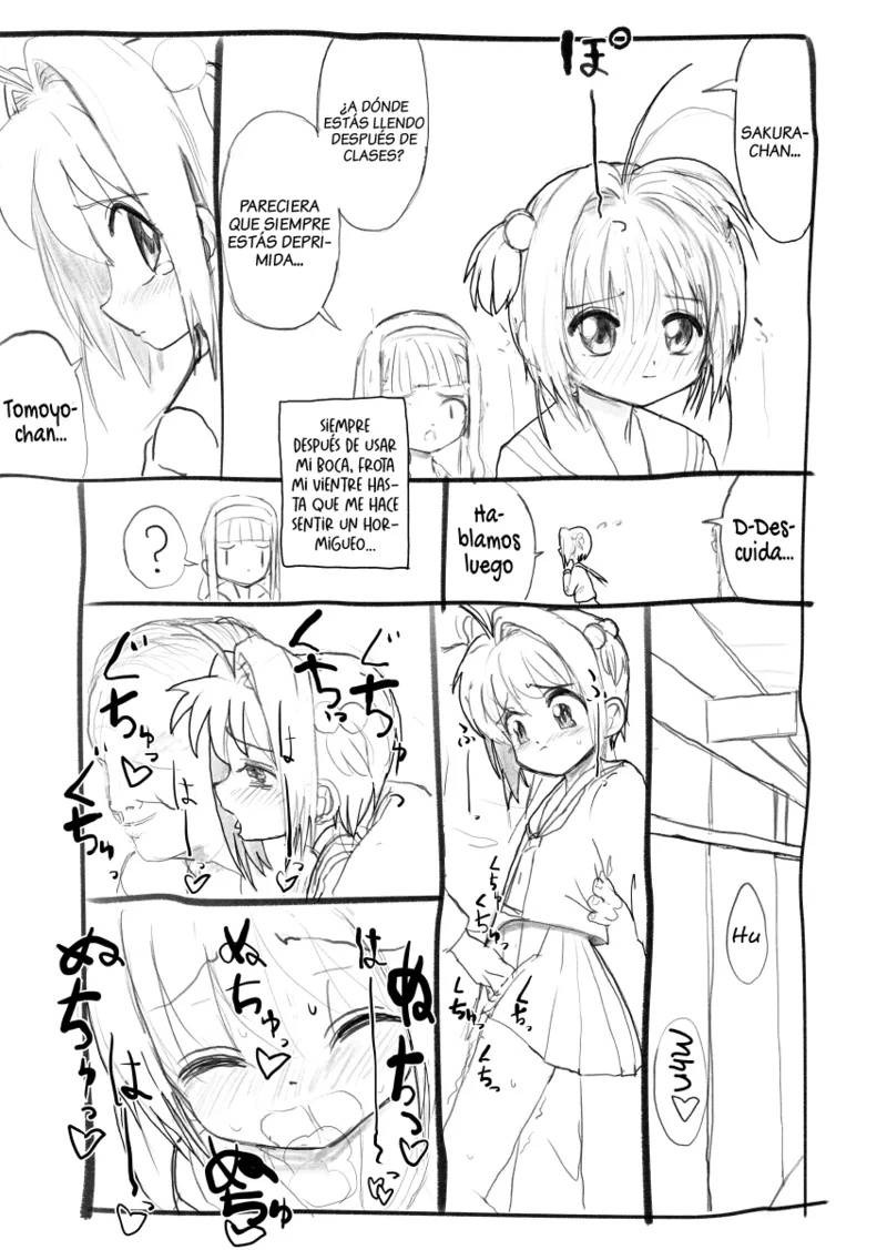 Sakura-chan Kouin Manga | Manga de Sexo oral de Sakura-chan page 10 full
