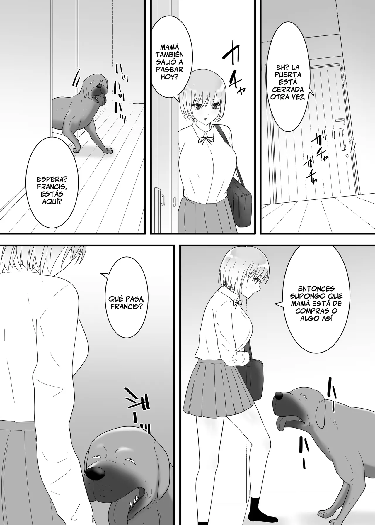 Inu no Iru-sei Katsu  | Francis quiere embarazar a una chica de secundaria! page 11 full